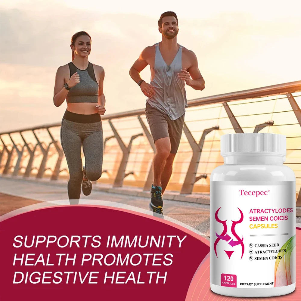 Natural Herbal Supplement Capsules – with Total Anthraquinone, Supports Digestive Wellness & Daily Metabolism, Herbal Formula