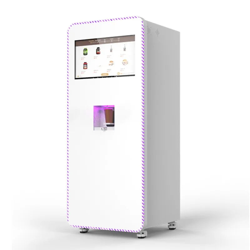 Protein Shakes Vending Machine Self Service Hot Cold Coffee Energy Drink Cooling System For Gym Sports Center