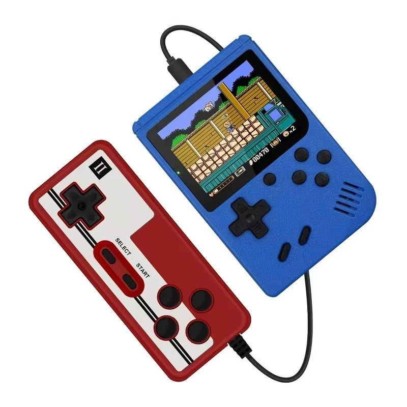 8 Bit Portable Retro Mini Handheld Game Player 2.4 Inch LCD Screen Video Game Console Built-in 500 Games Gameboy Accessories