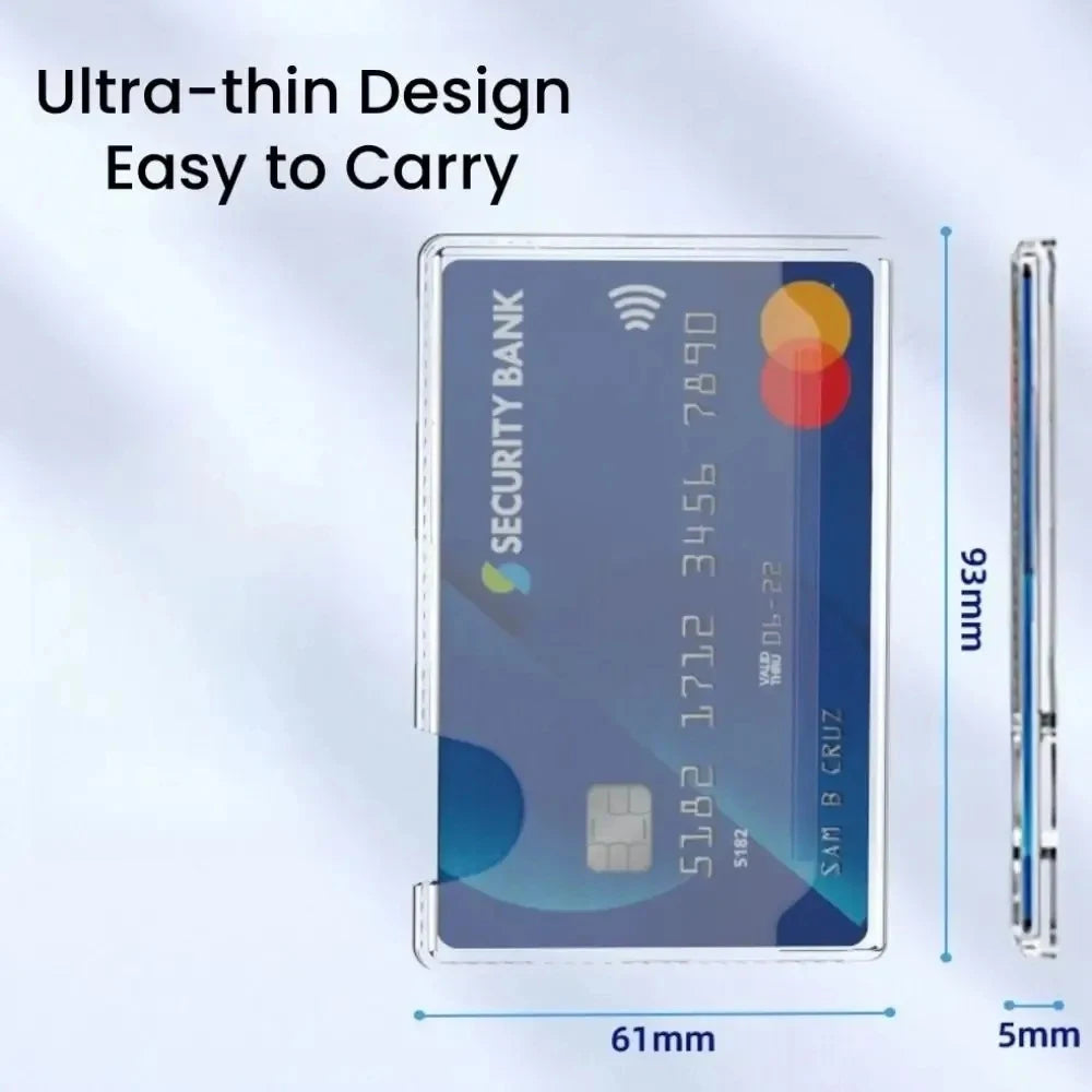 Magnetic Wallet Magnetic Phone Case Strong Adsorption Storage Box Portable Card Slots Cover For Magsafe Card Holder For iPhone