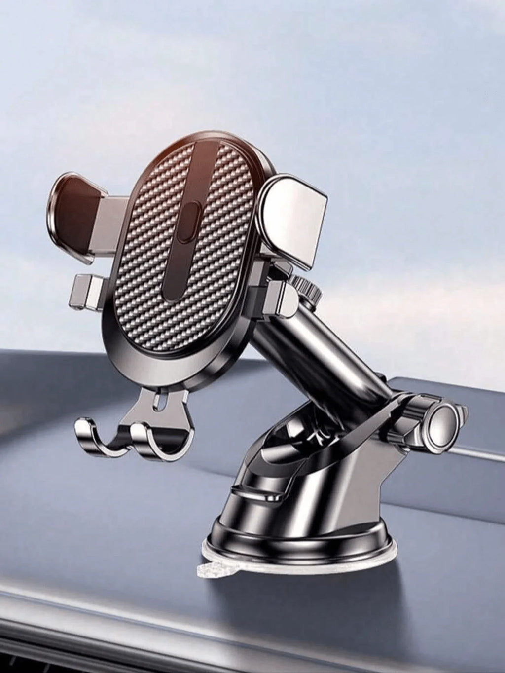 1pc Suction Cup Car Phone Holder Suction Cup Car Phone Holder An In-Car Holder Suitable for Smartphones and Tablets