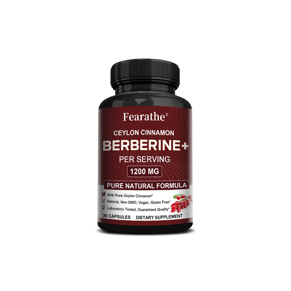 Ceylon Cinnamon-with Berberine, Supports Healthy Circulation, for Heart, Joint & Brain Health, Boosts Immunity, Improves Energy