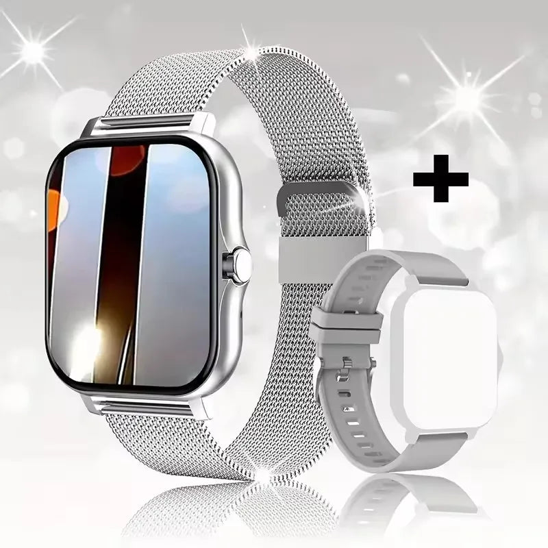 Smart Watch Android IOS Phone 1.83 Inch Color Screen Bluetooth Answer Call Fitness Watches Tracker Smartwatch Women Men New Ht30