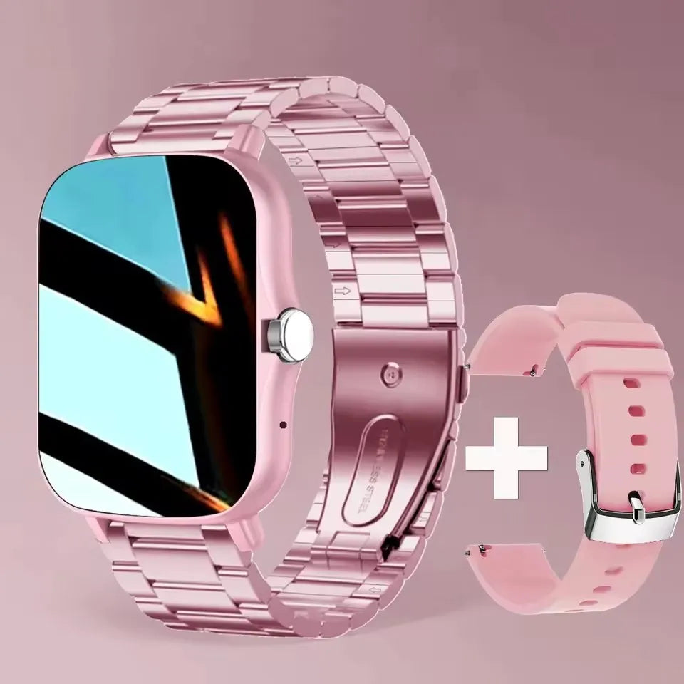 Smart Watch Android IOS Phone 1.83 Inch Color Screen Bluetooth Answer Call Fitness Watches Tracker Smartwatch Women Men New Ht30